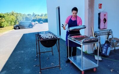 Repas barbecue